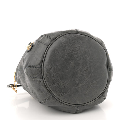 Balenciaga Agneau Giant 12 Gold Hardware Mini Pompon Gris Tarmac 5 of 15