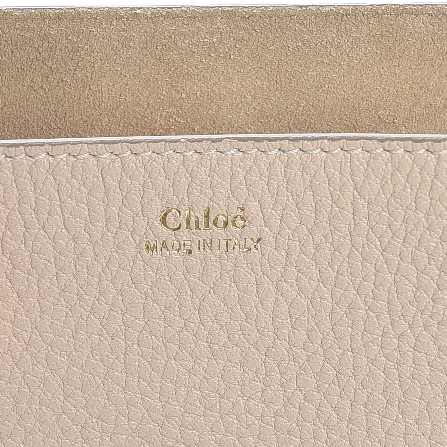 Grained Lambskin Drew Shoulder Bag Abstract White