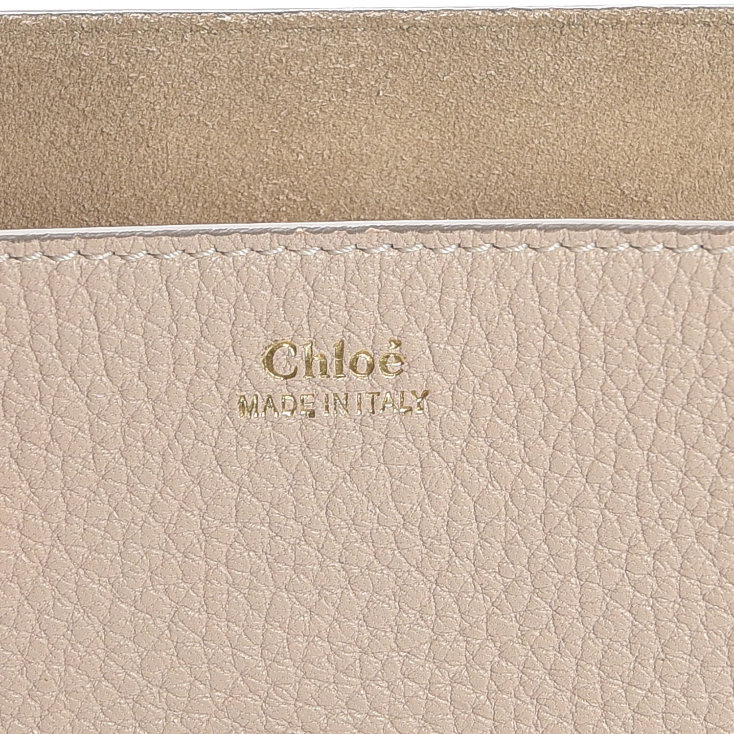 Chloe Grained Lambskin Drew Shoulder Bag Abstract White 6 of 7