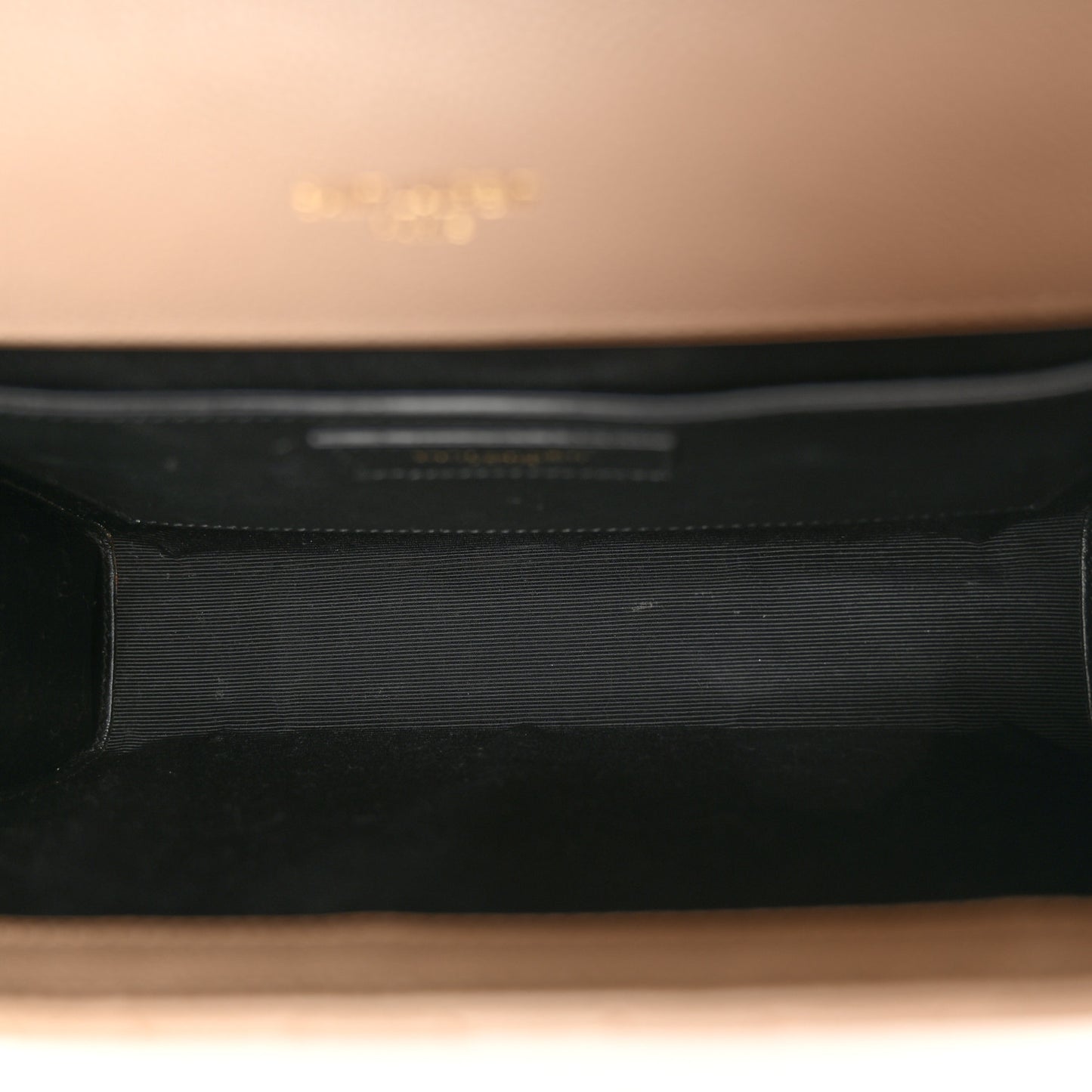 Grain De Poudre Textured Mixed Matelasse Medium Triquilt Monogram Satchel Dark Beige