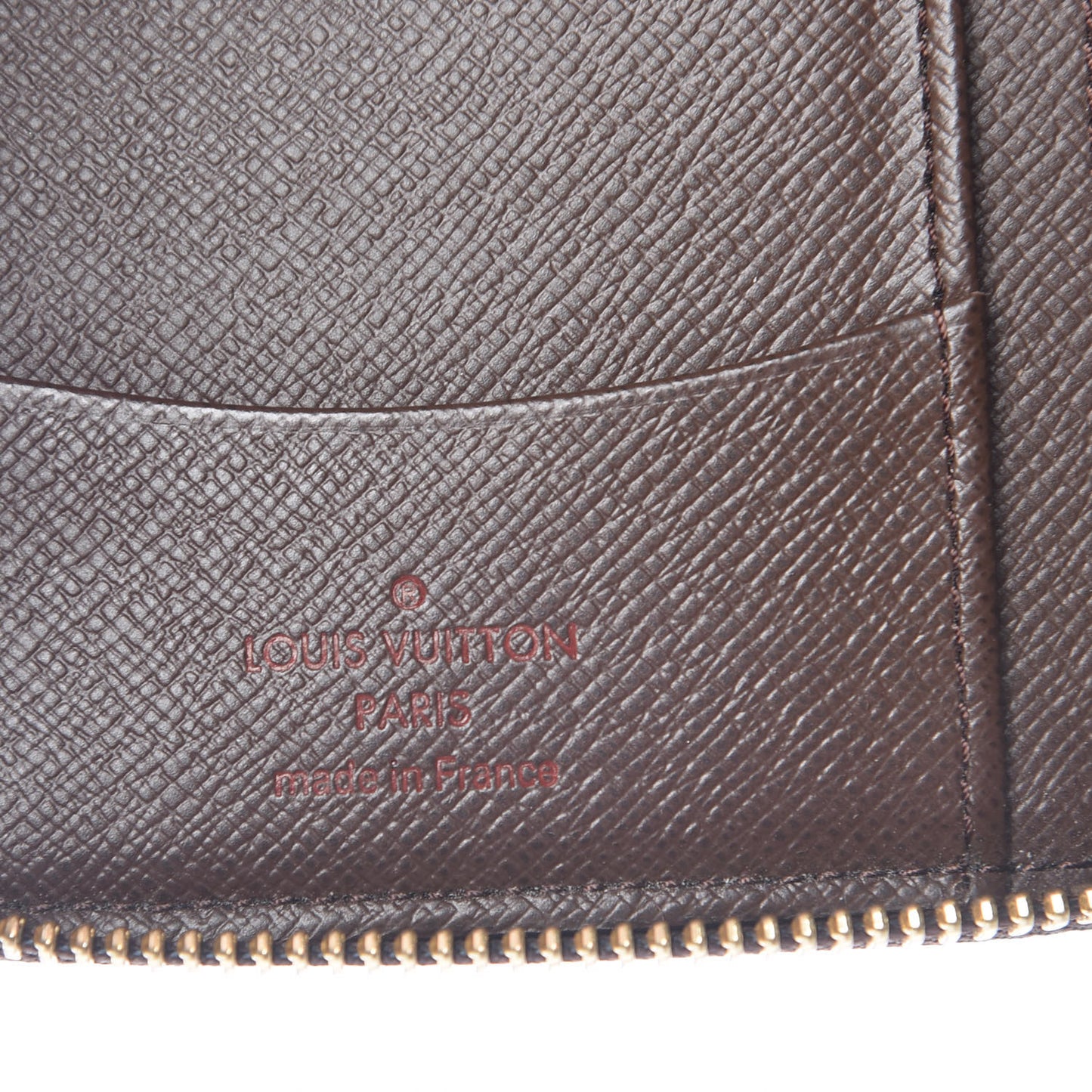 Damier Ebene Compact Zippy Wallet