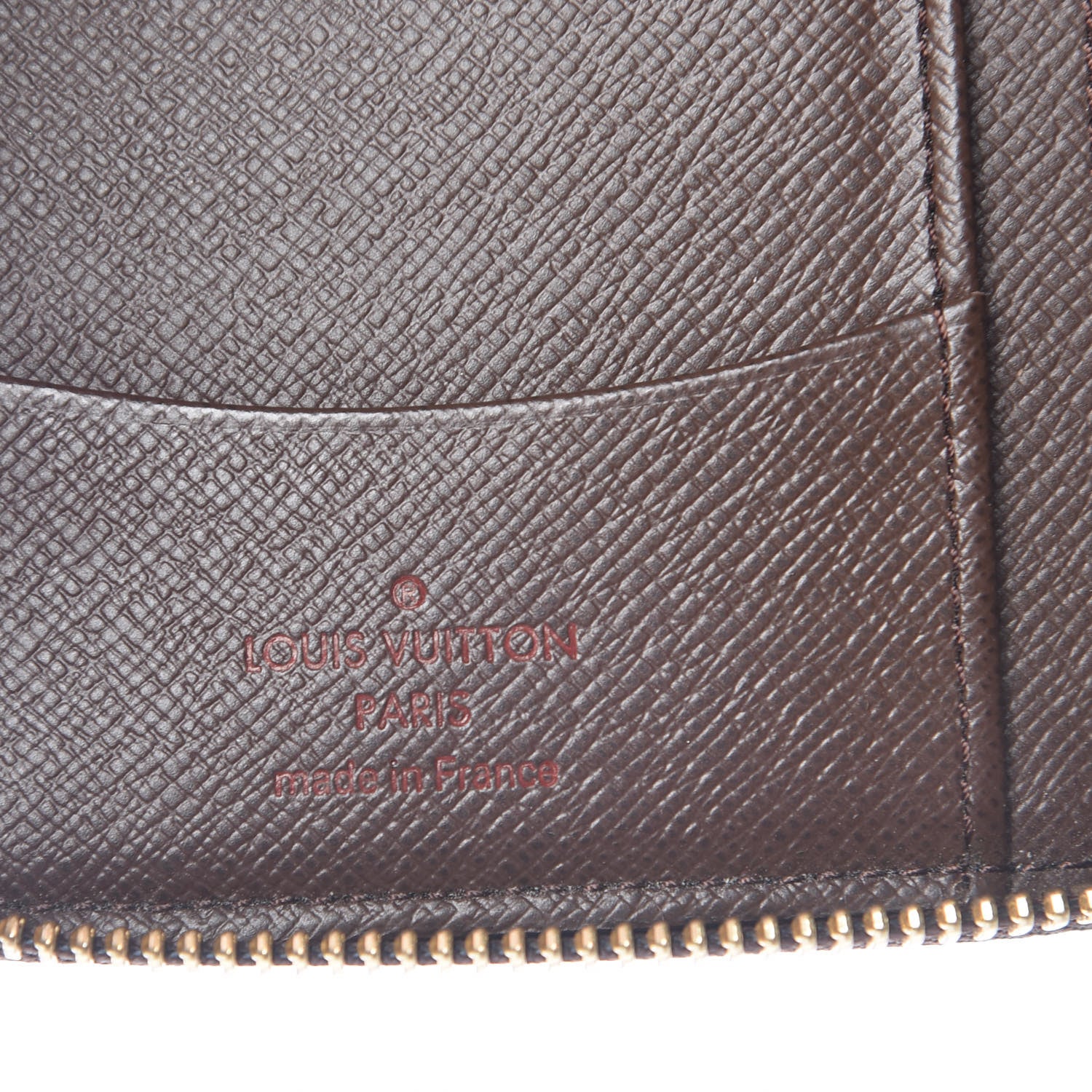 Louis Vuitton Damier Ebene Compact Zippy Wallet 6 of 7