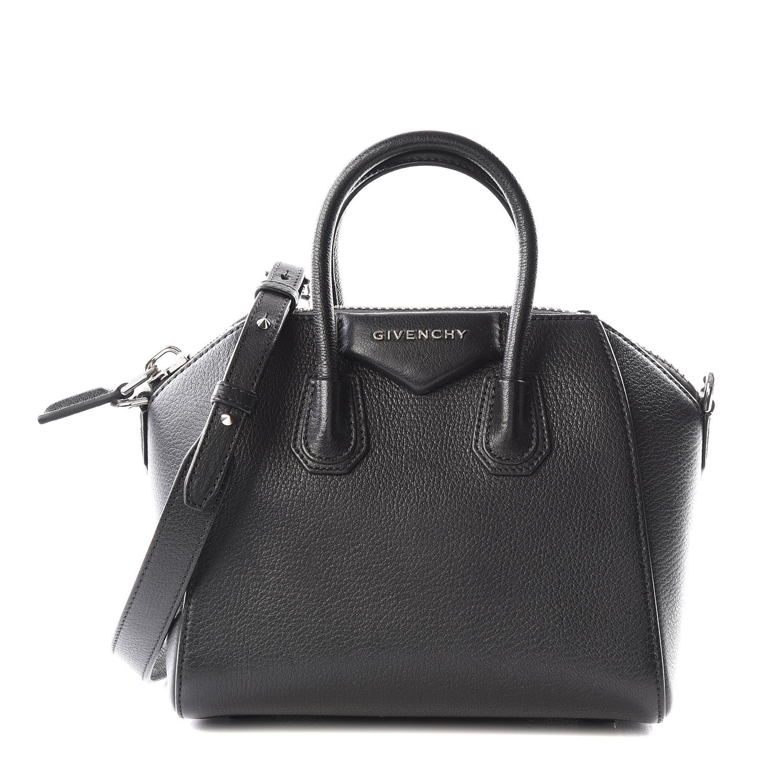 Givenchy Sugar Goatskin Mini Antigona Black 1 of 10