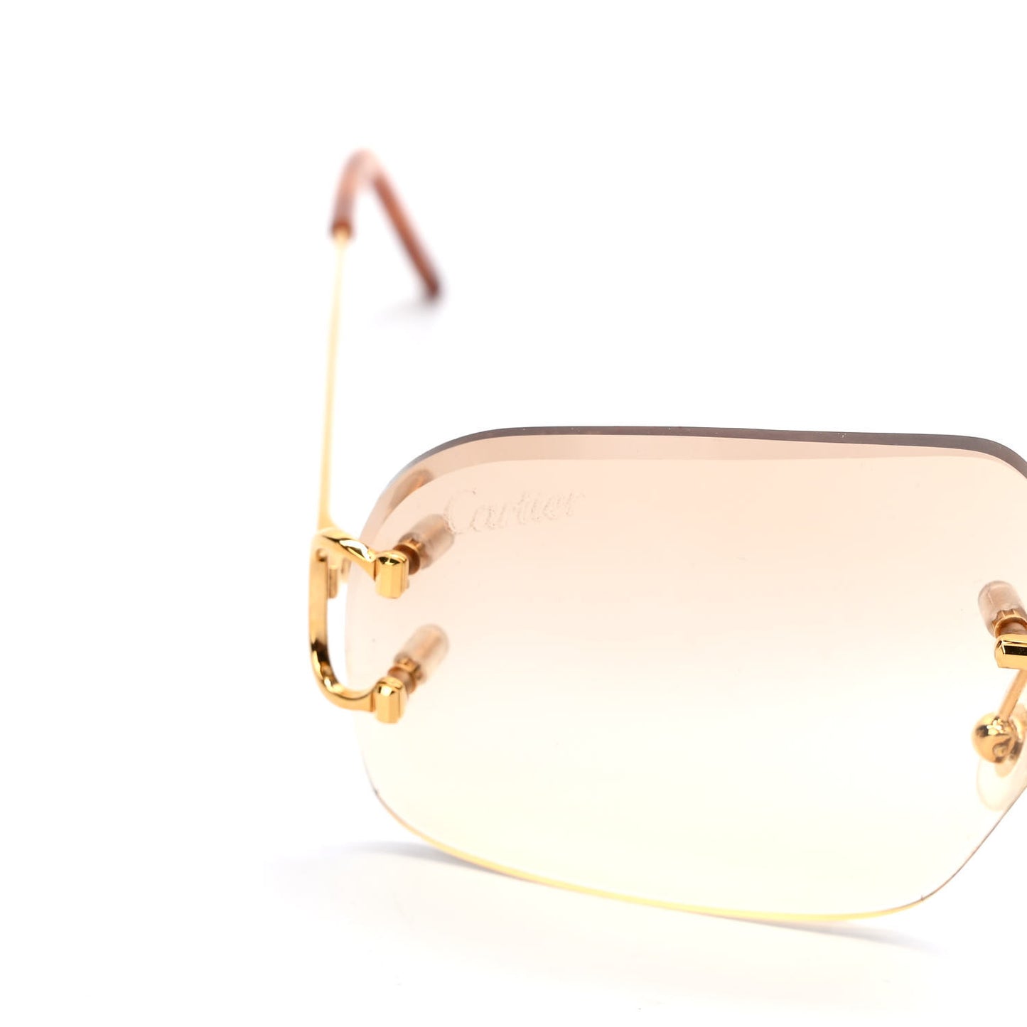 Signature C De Cartier Sunglasses Gold