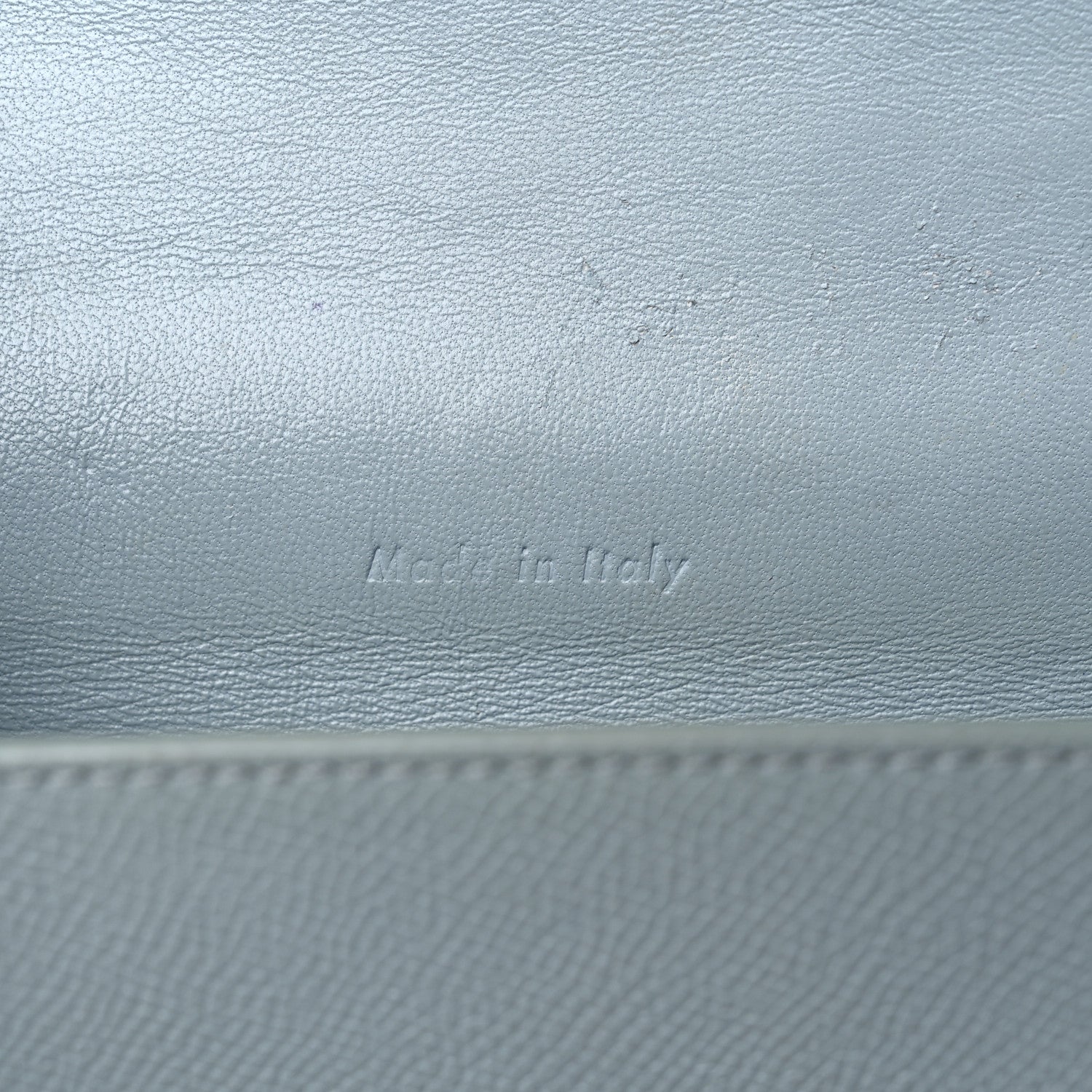 Celine Grained Calfskin Compact Trotteur Cloud 6 of 21