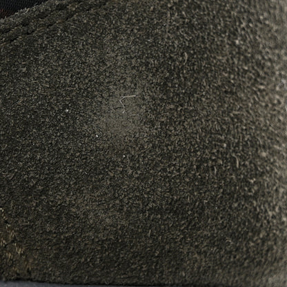 Prada Suede Calzature Scamosciato Logo Womens Low Top Sneakers 36.5 Mimetico 9 of 11