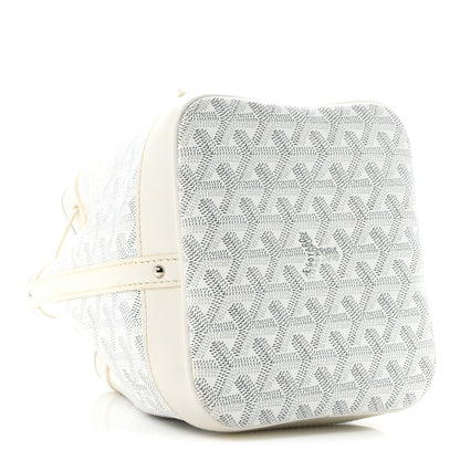 Goyard Goyardine Petit Flot Bucket Bag PM White 4 of 10