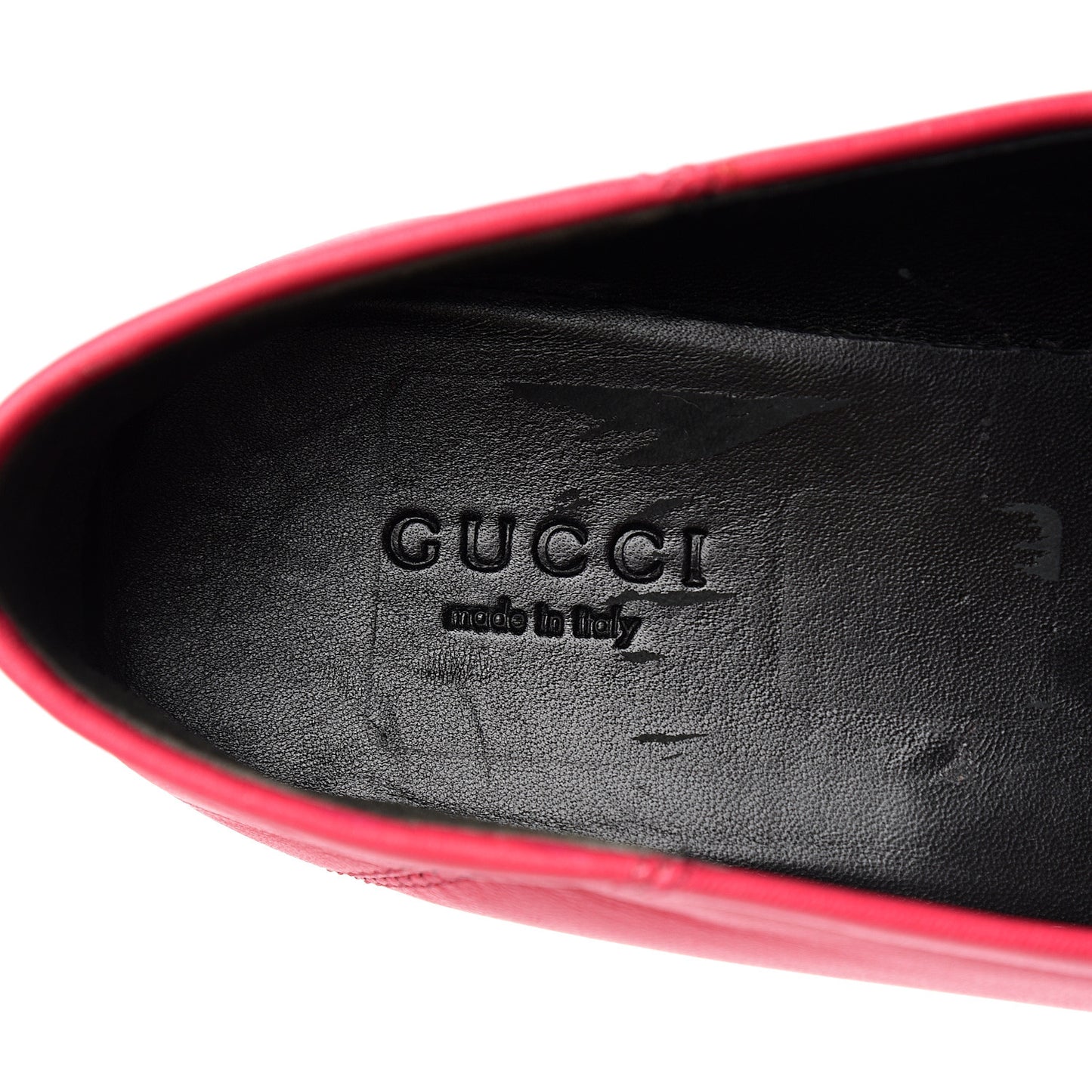 Lambskin Womens Brixton Horsebit Loafers 36 Hot Pink