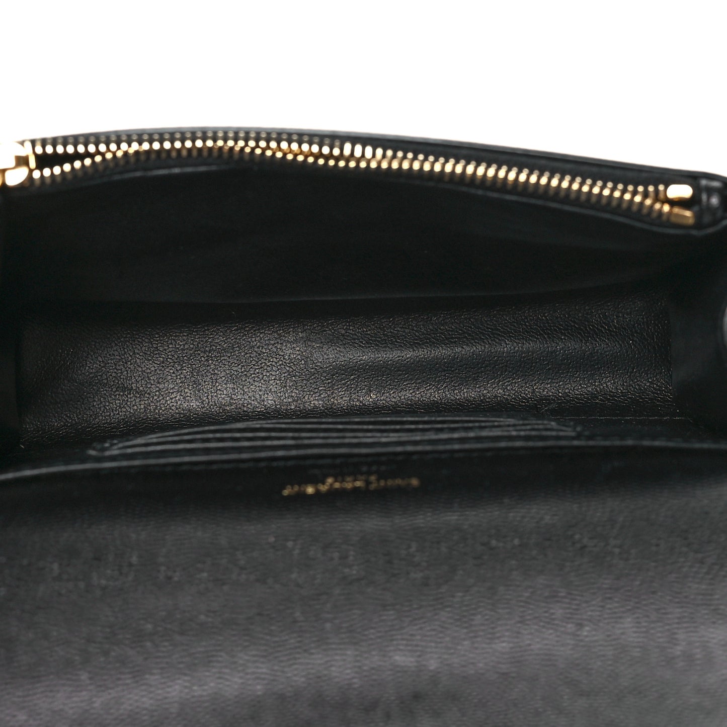 Grain De Poudre Monogram Kate Belt Bag Black