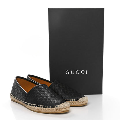 Gucci Microguccissima Signature Espadrilles 39.5 Black 8 of 8