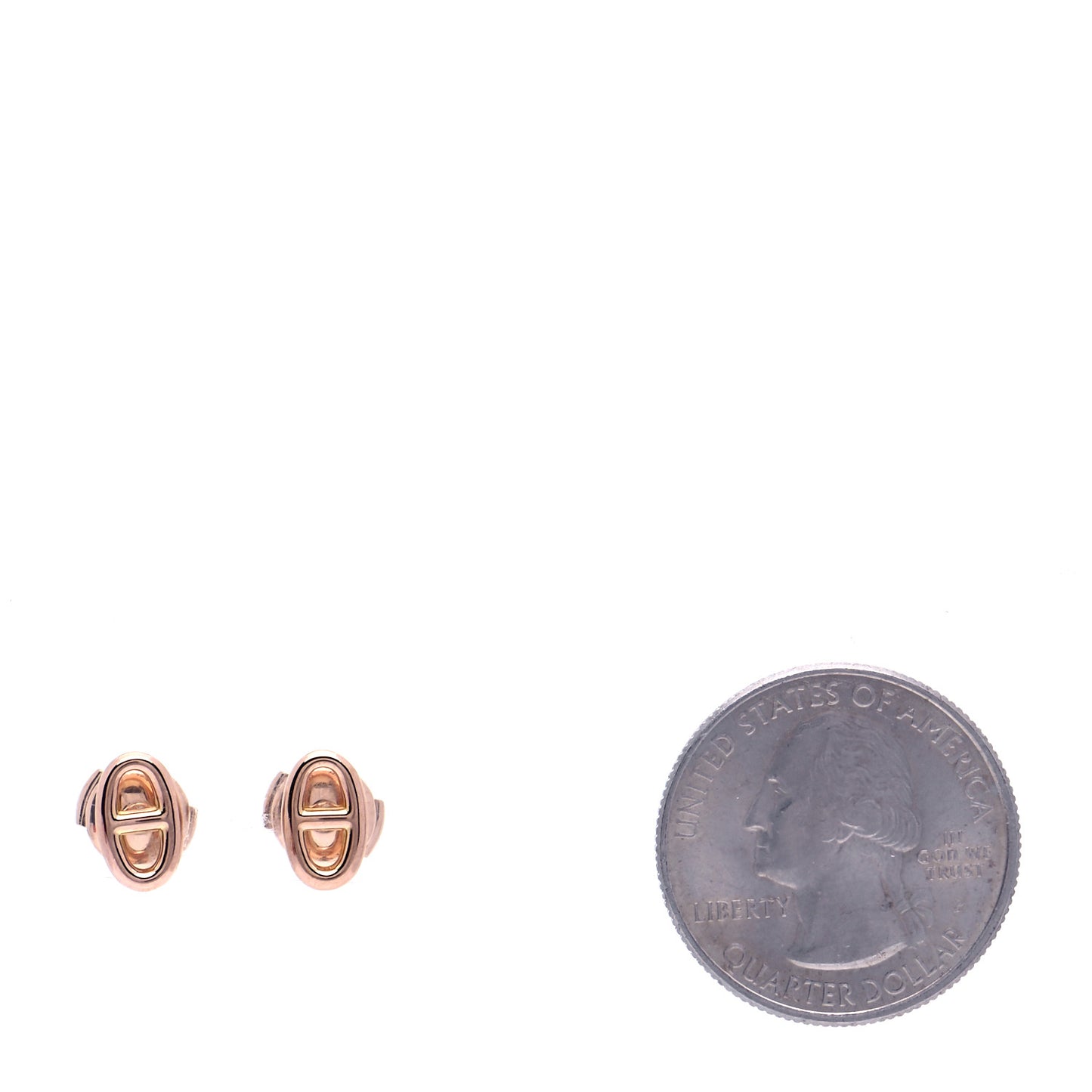 18K Rose Gold TPM Farandole Stud Earrings