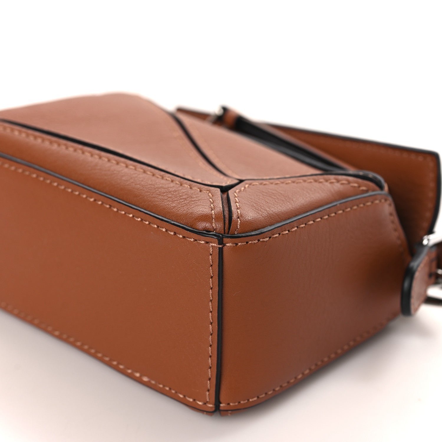 Loewe Calfskin Nano Puzzle Bag Tan 8 of 8