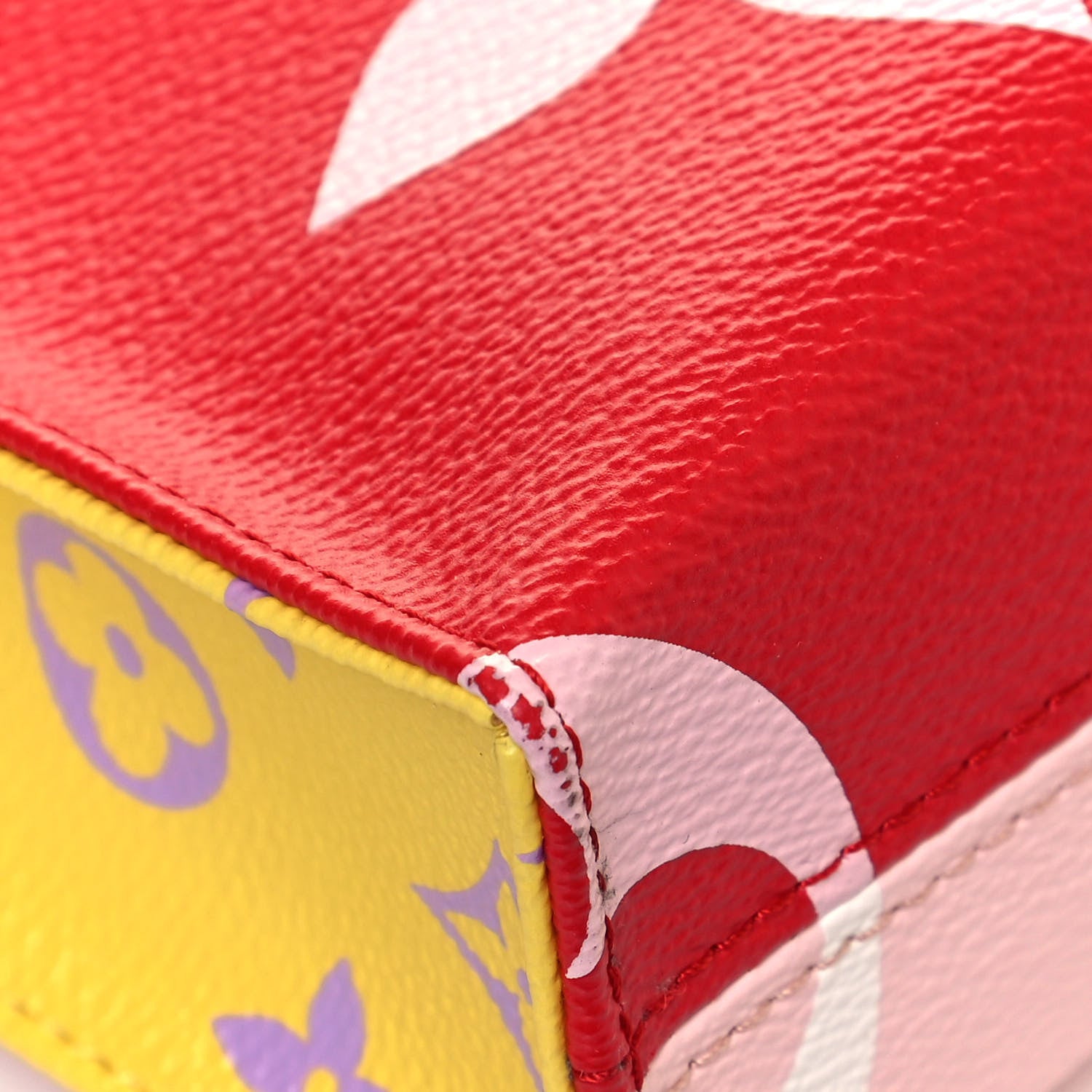 Louis Vuitton Monogram Giant Toiletry Pouch 26 Rouge 8 of 12