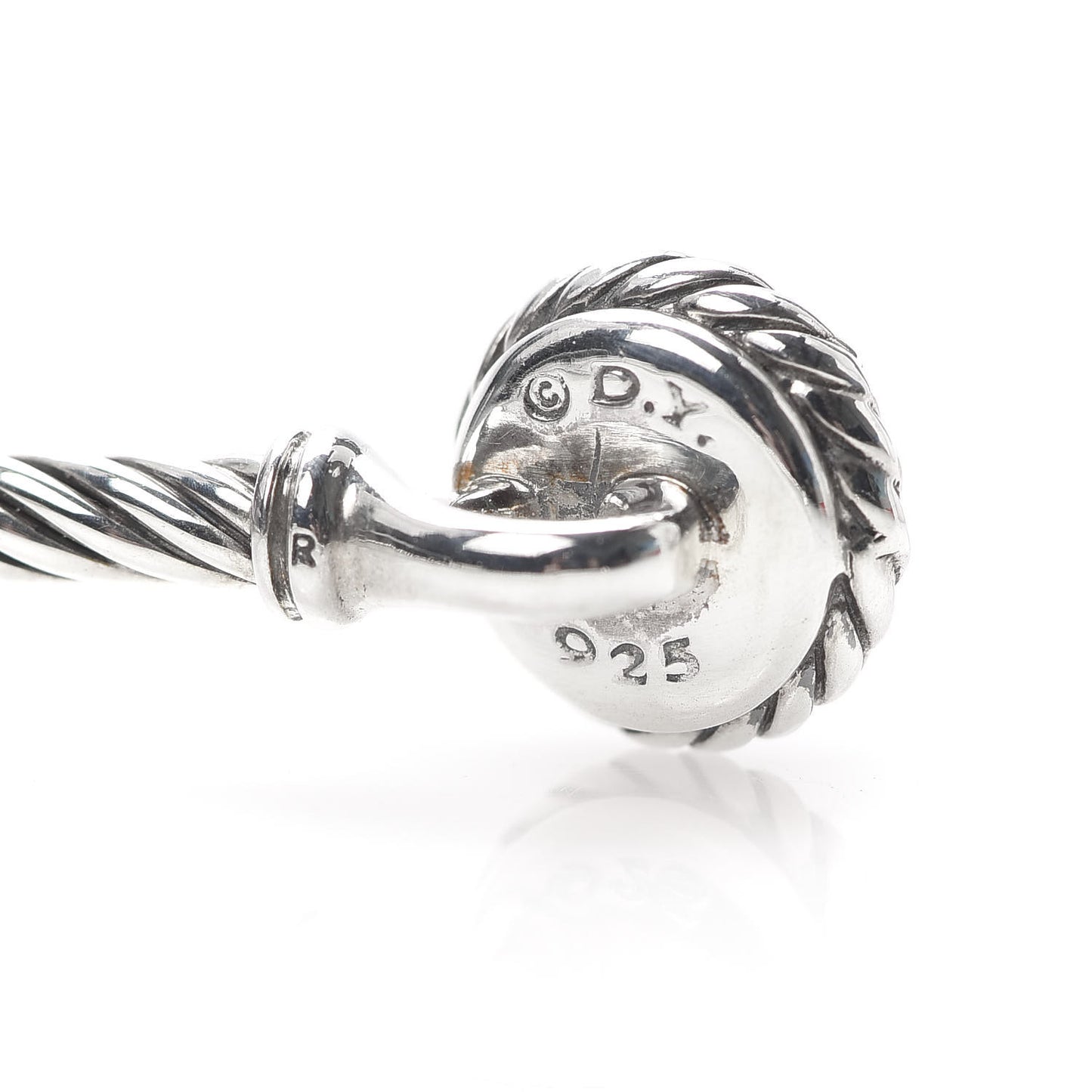 Sterling Silver Amethyst 3mm Chatelaine Bracelet