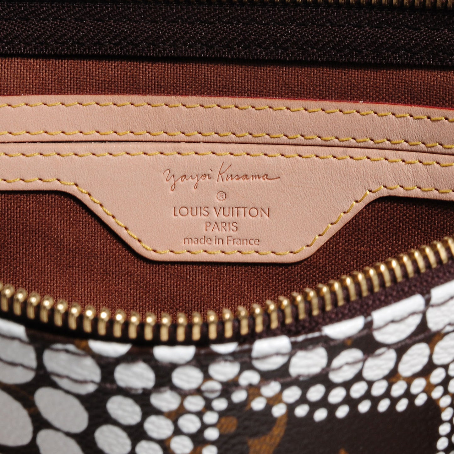 Monogram Kusama Town Speedy 30 White