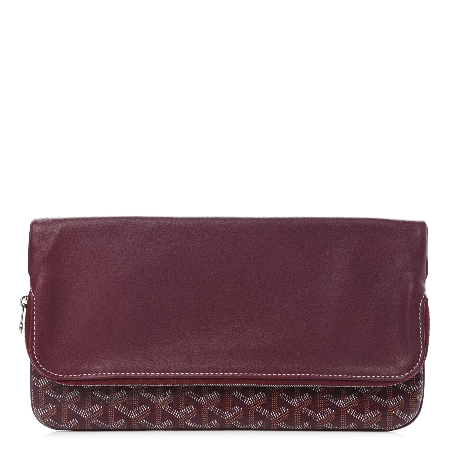 Goyard Goyardine Sainte Marie Soft Clutch Bordeaux 1 of 7