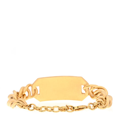 Chanel Metal 31 Rue Cambon Paris ID Chain Bracelet Gold 2 of 4