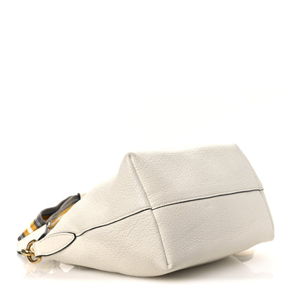 Prada Vitello Daino Zip Top Handle Tote Bianco 4 of 12
