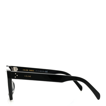 Celine Acetate Polarized Square Sunglasses CL40090F Black 3 of 7