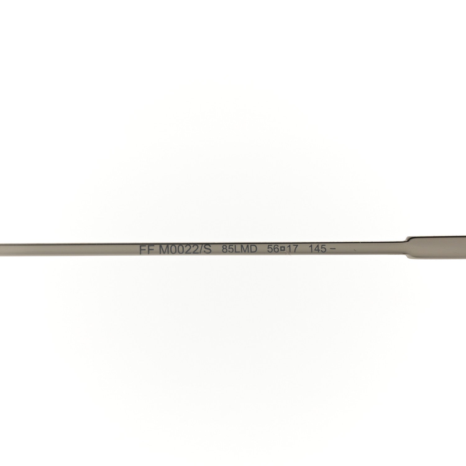 Fendi Metal Aviator Sunglasses FFM0022/S Silver 6 of 9