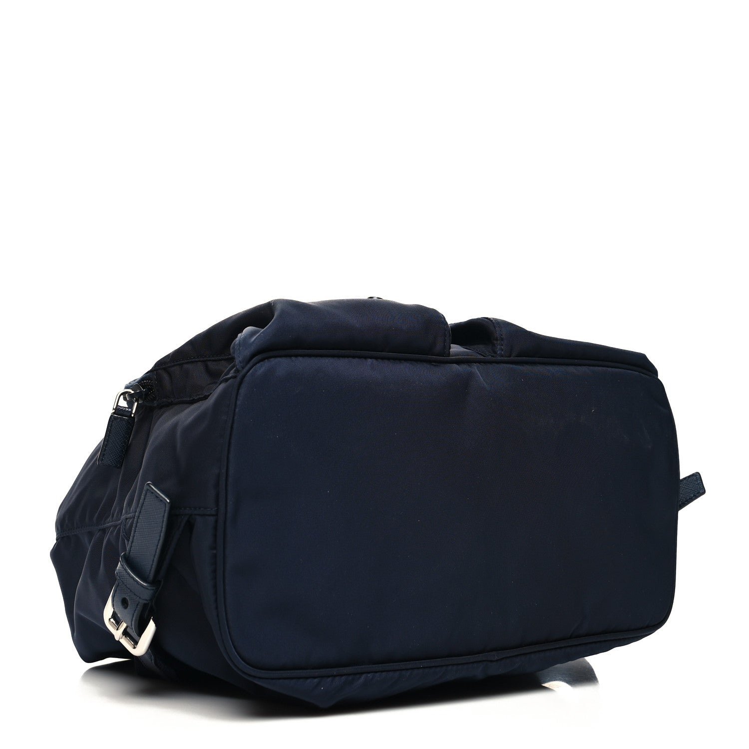 Prada Tessuto Nylon Saffiano Vela Medium Backpack Baltico 4 of 9
