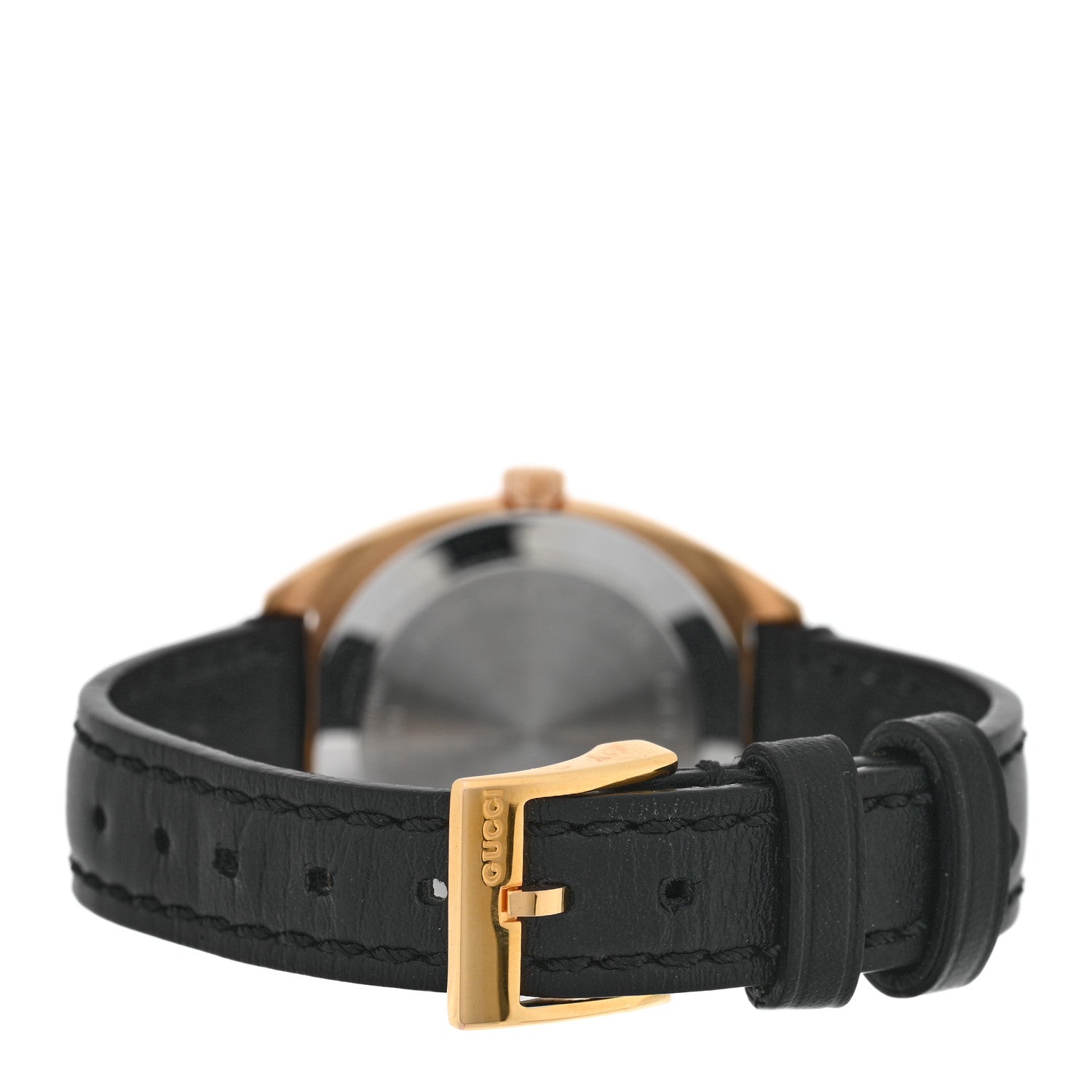 Gucci Stainless Steel Calfskin 29mm GG2570 Quartz Watch Black 3 of 4
