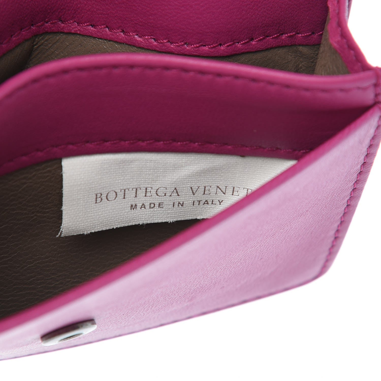 Bottega Veneta Nappa Intrecciato Card Holder Peony 7 of 8