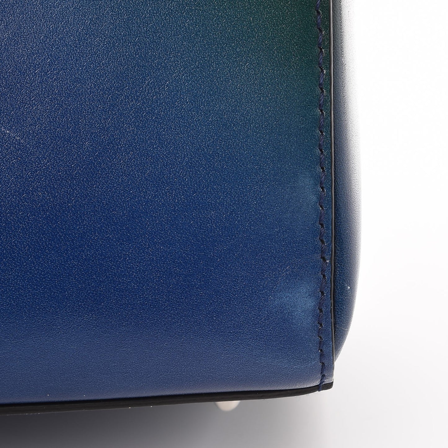 Box Calfskin Gradient Medium Lady Dior Purple Blue Green