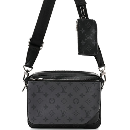 Louis Vuitton Reverse Monogram Eclipse Trio Messenger 8 of 10