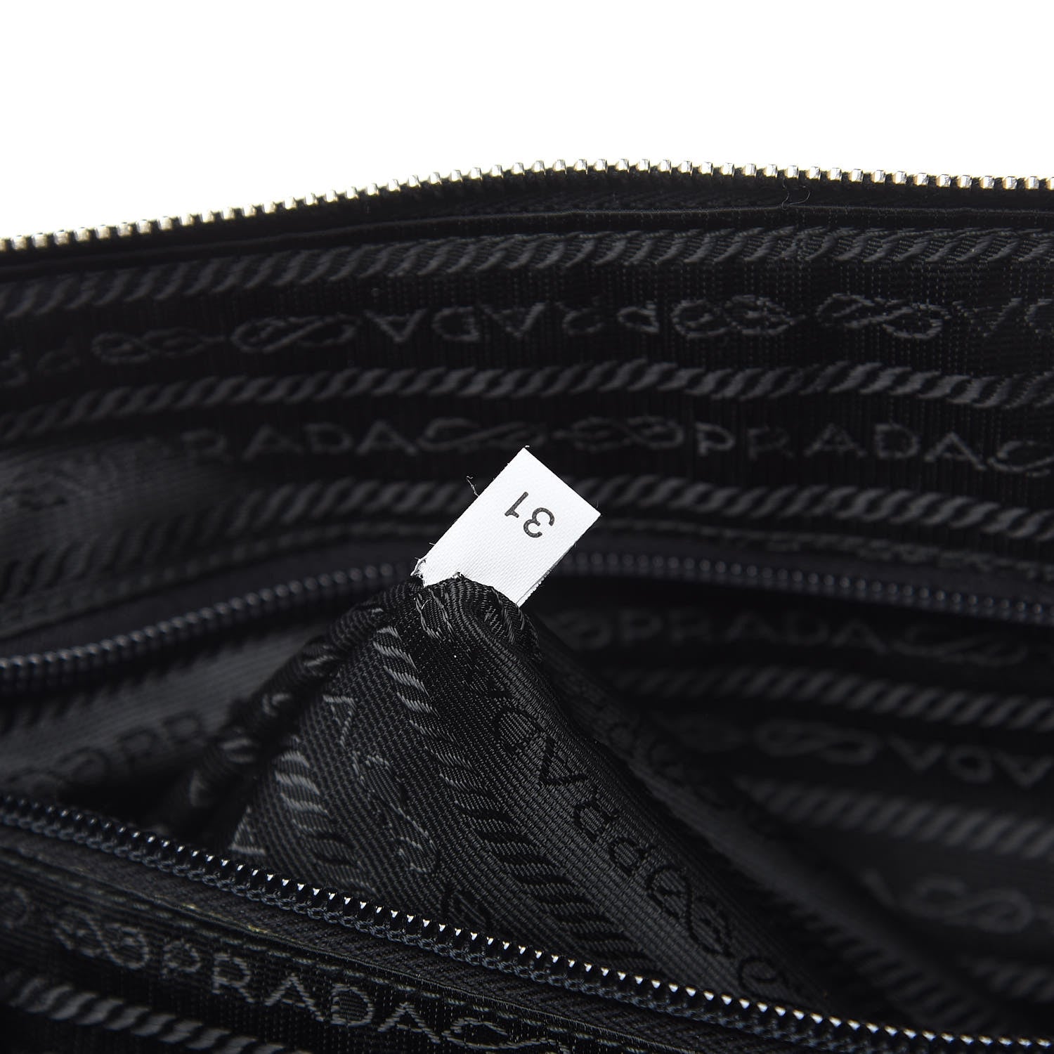 Prada Tessuto Nylon Weekender Black 7 of 14