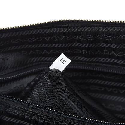Prada Tessuto Nylon Weekender Black 7 of 14
