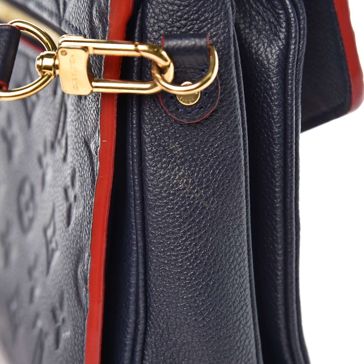 Louis Vuitton Empreinte Pochette Metis Marine Rouge 13 of 14
