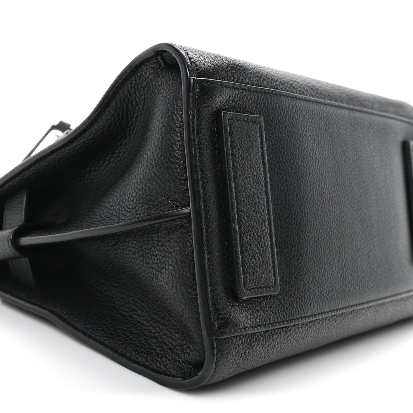 Grained Calfskin Baby Supple Sac De Jour Black