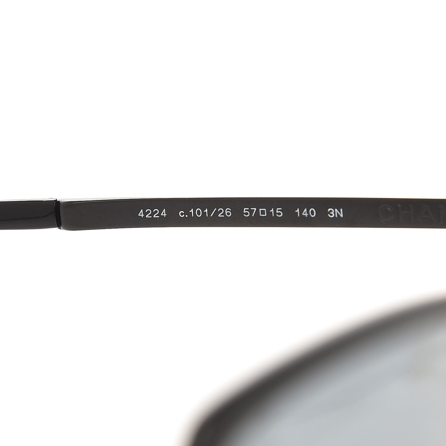 Chanel Metal Pilot Summer Sunglasses 4224 Black 5 of 11