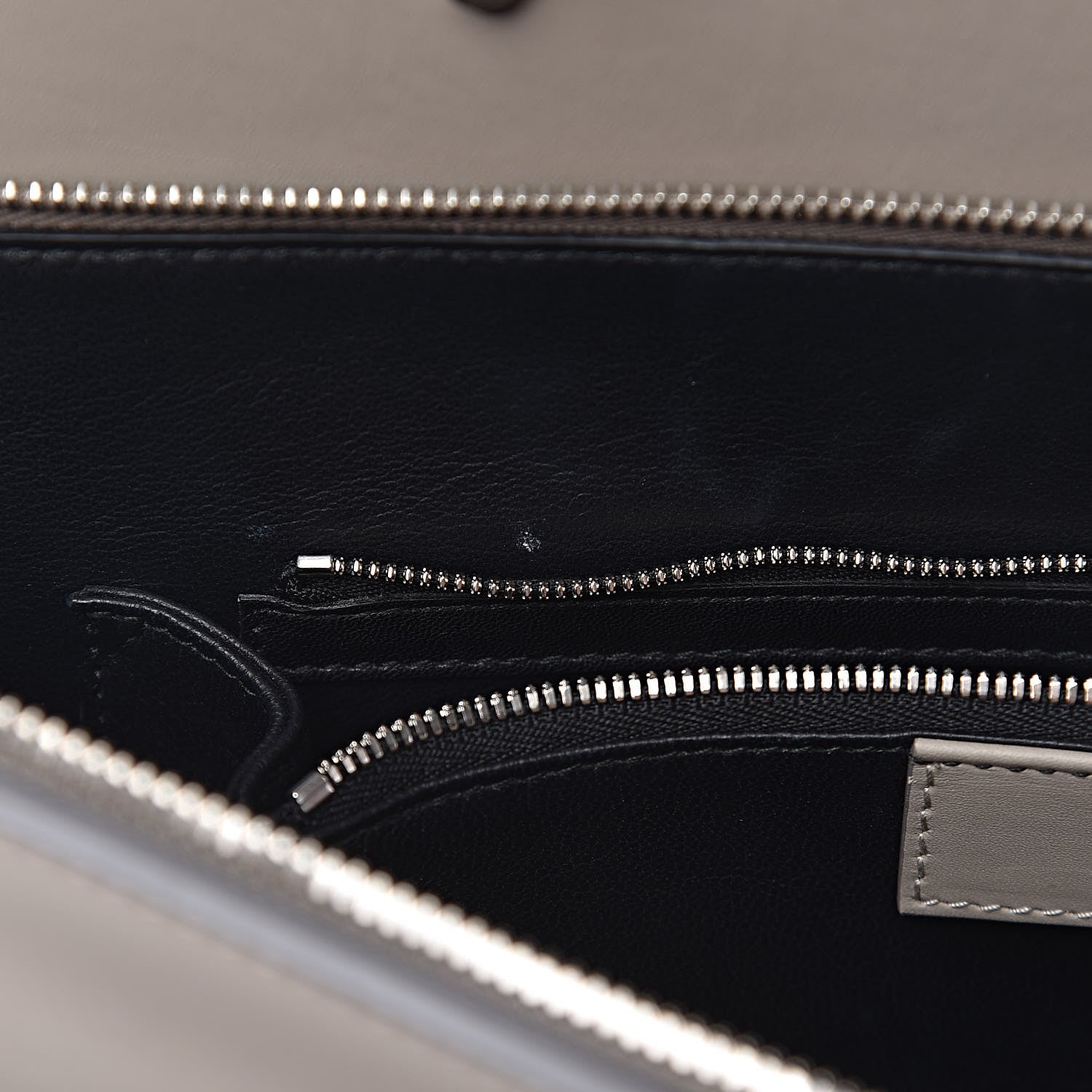 Balenciaga Calfskin Le Dix M Cartable Shoulder Bag Pearl Grey 8 of 15