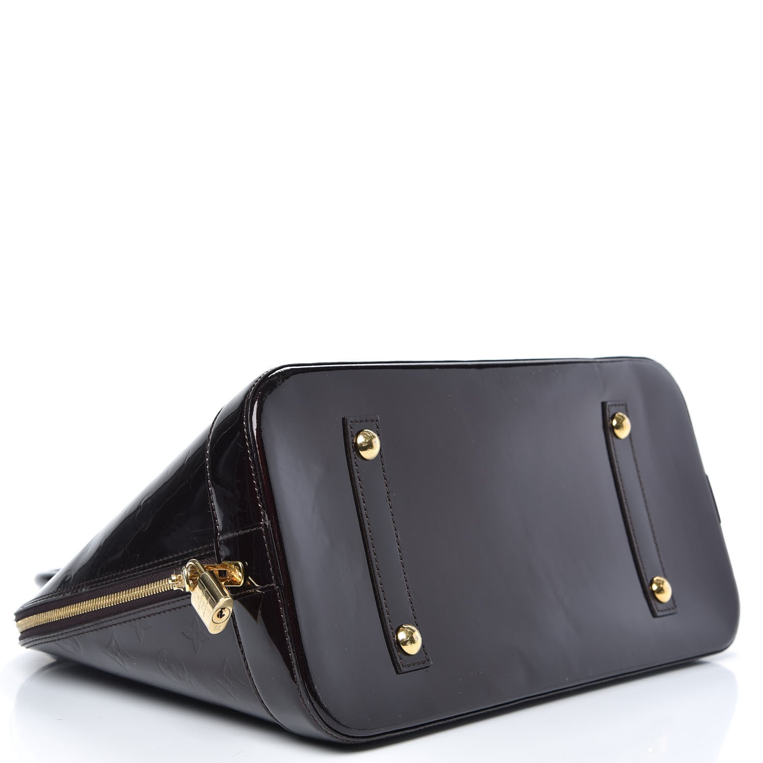 Louis Vuitton Vernis Alma MM Amarante 4 of 9