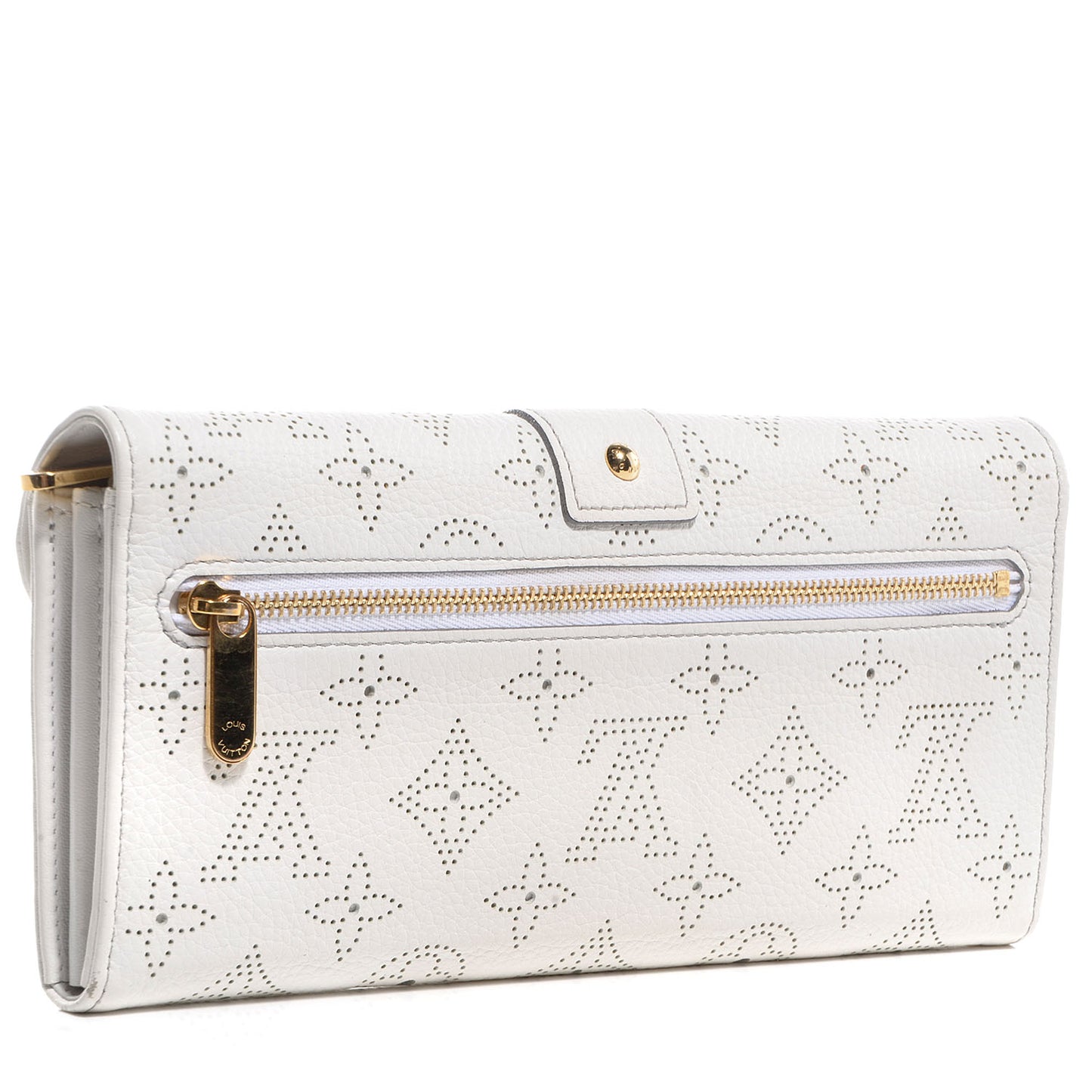Mahina Clutch Wallet White