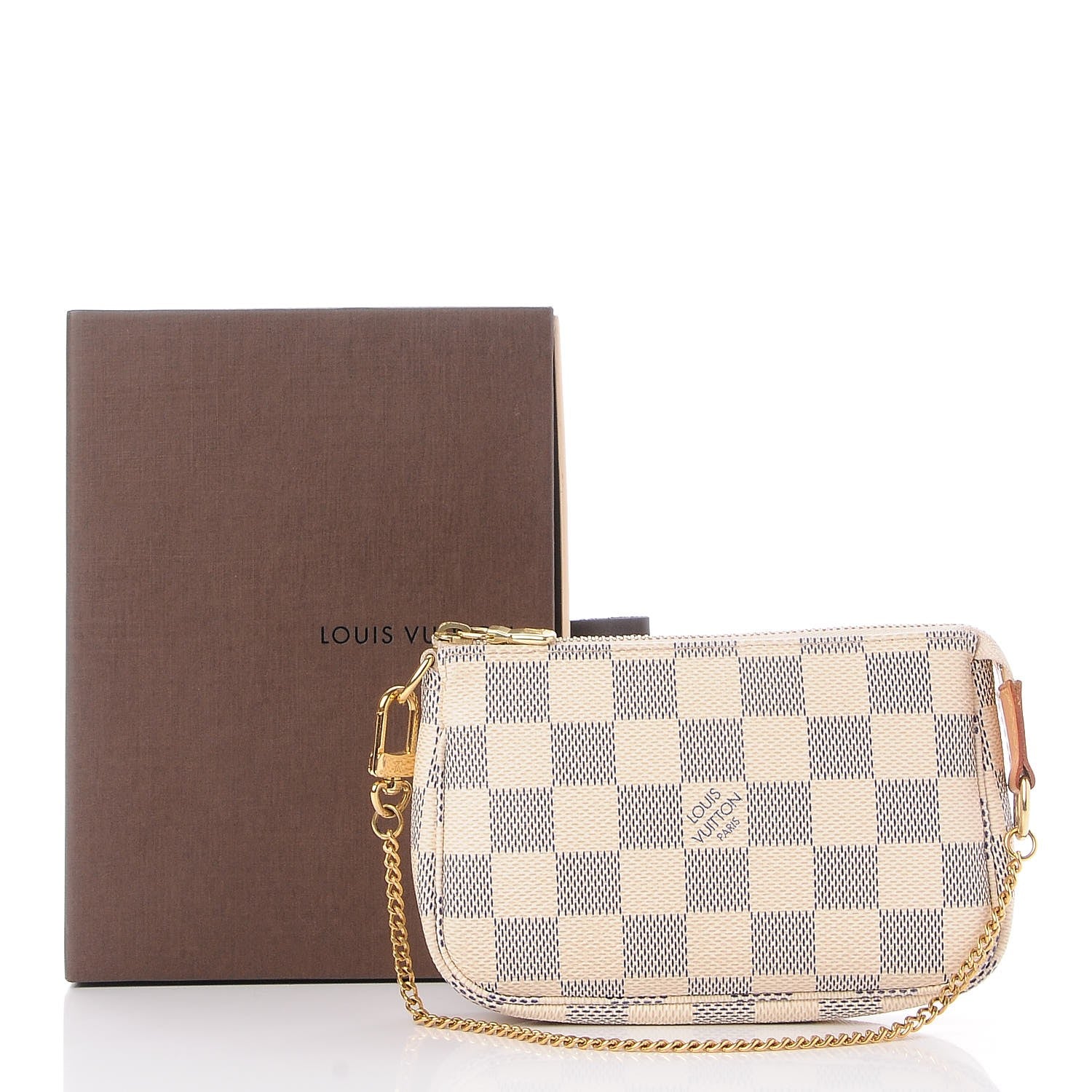 Louis Vuitton Damier Azur Mini Pochette Accessories 8 of 8