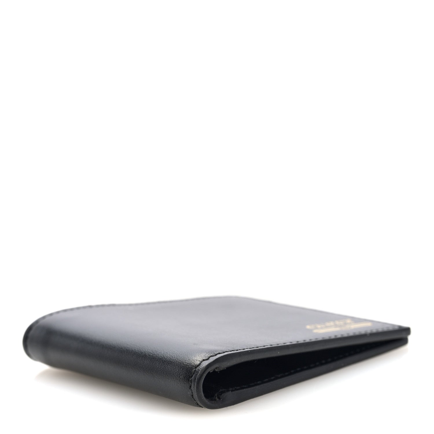 Gucci Plutone Calfskin Logo Bi-Fold Wallet Black 4 of 6