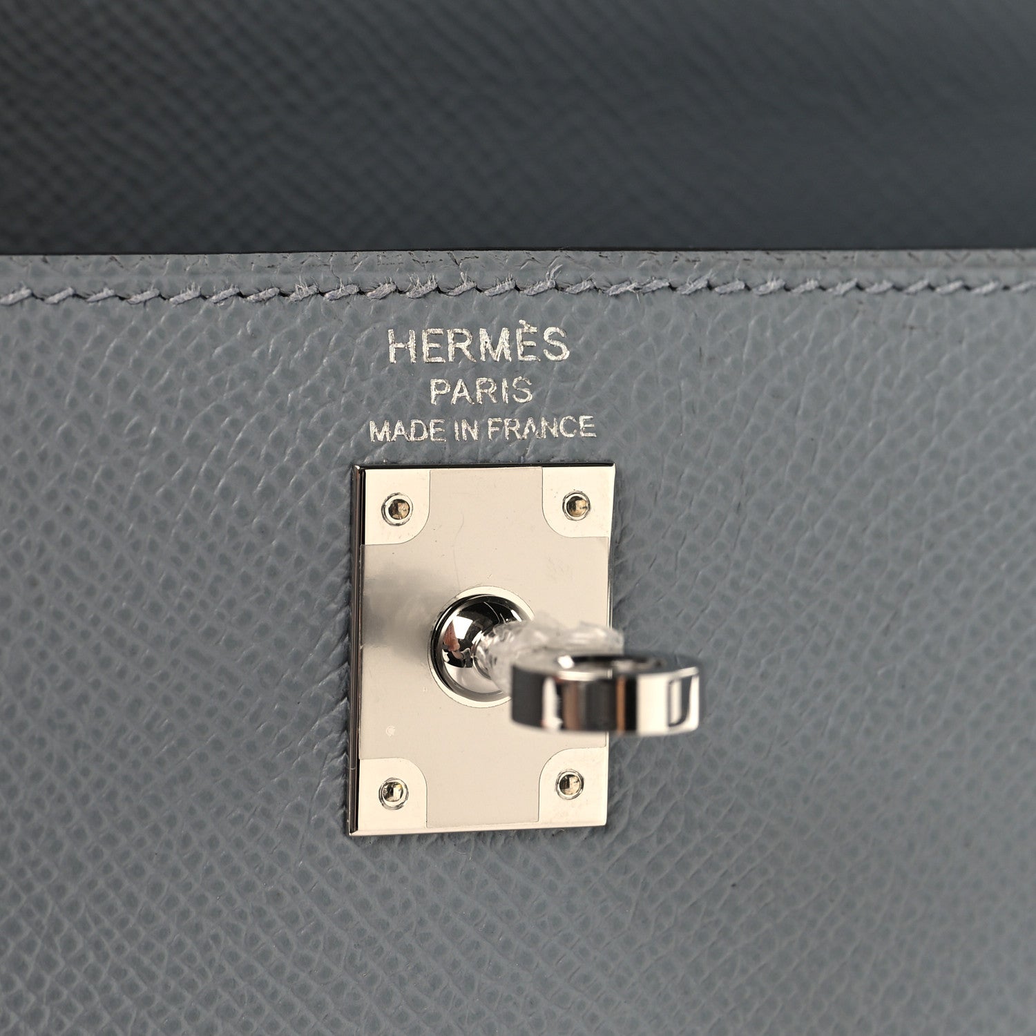 Hermes Epsom Kelly Sellier 25 Gris Pantin 5 of 13
