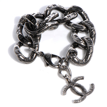 Chanel CC Chain Bracelet Dark Silver 1 of 4