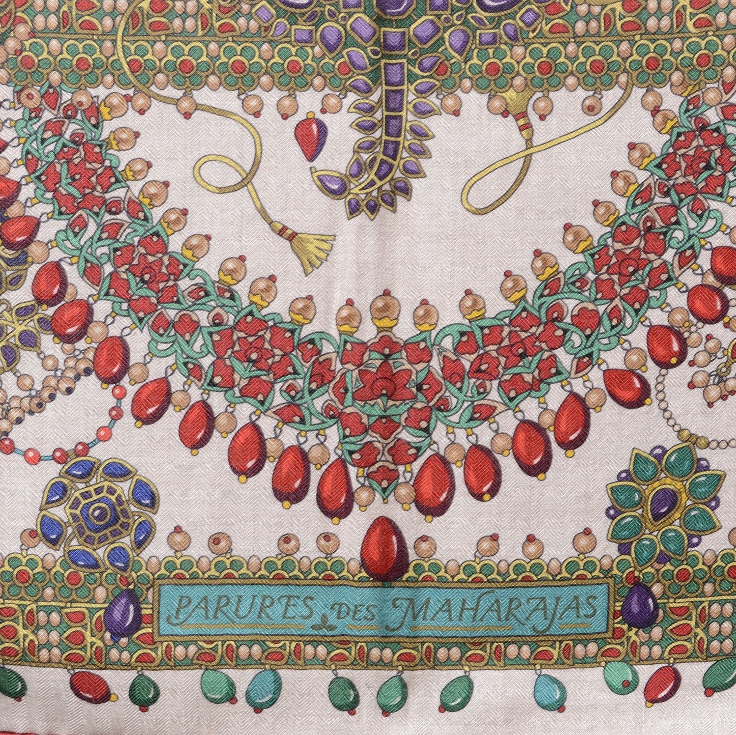 Cashmere Silk Parures Des Maharajas Shawl 140