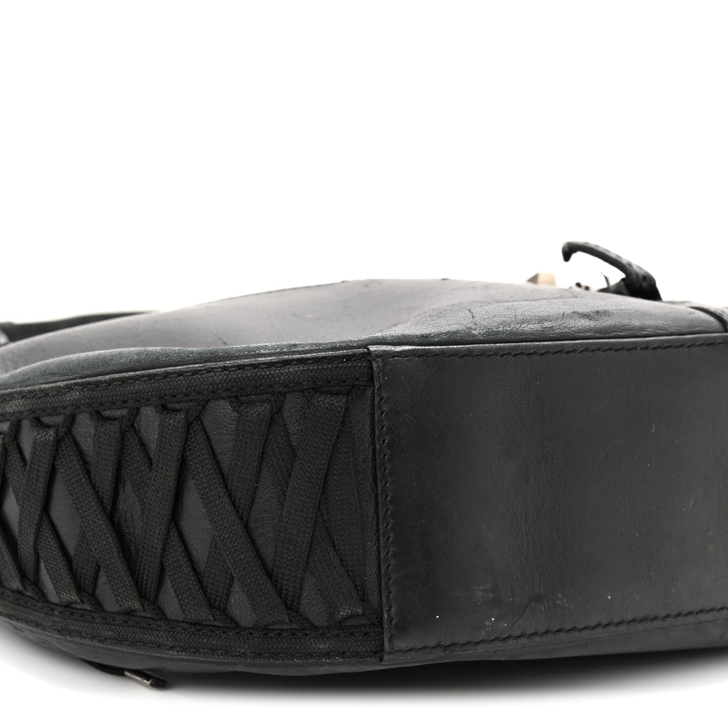 Calfskin Admit It Hobo Black