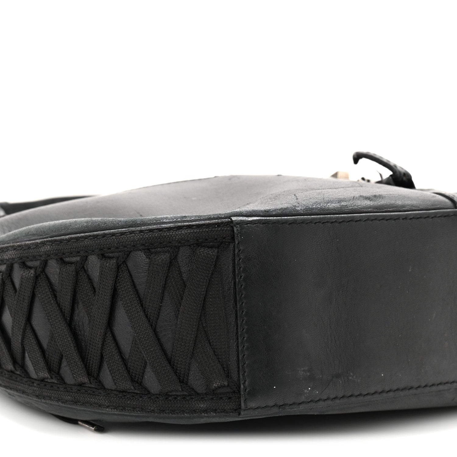 Christian Dior Calfskin Admit It Hobo Black 9 of 12
