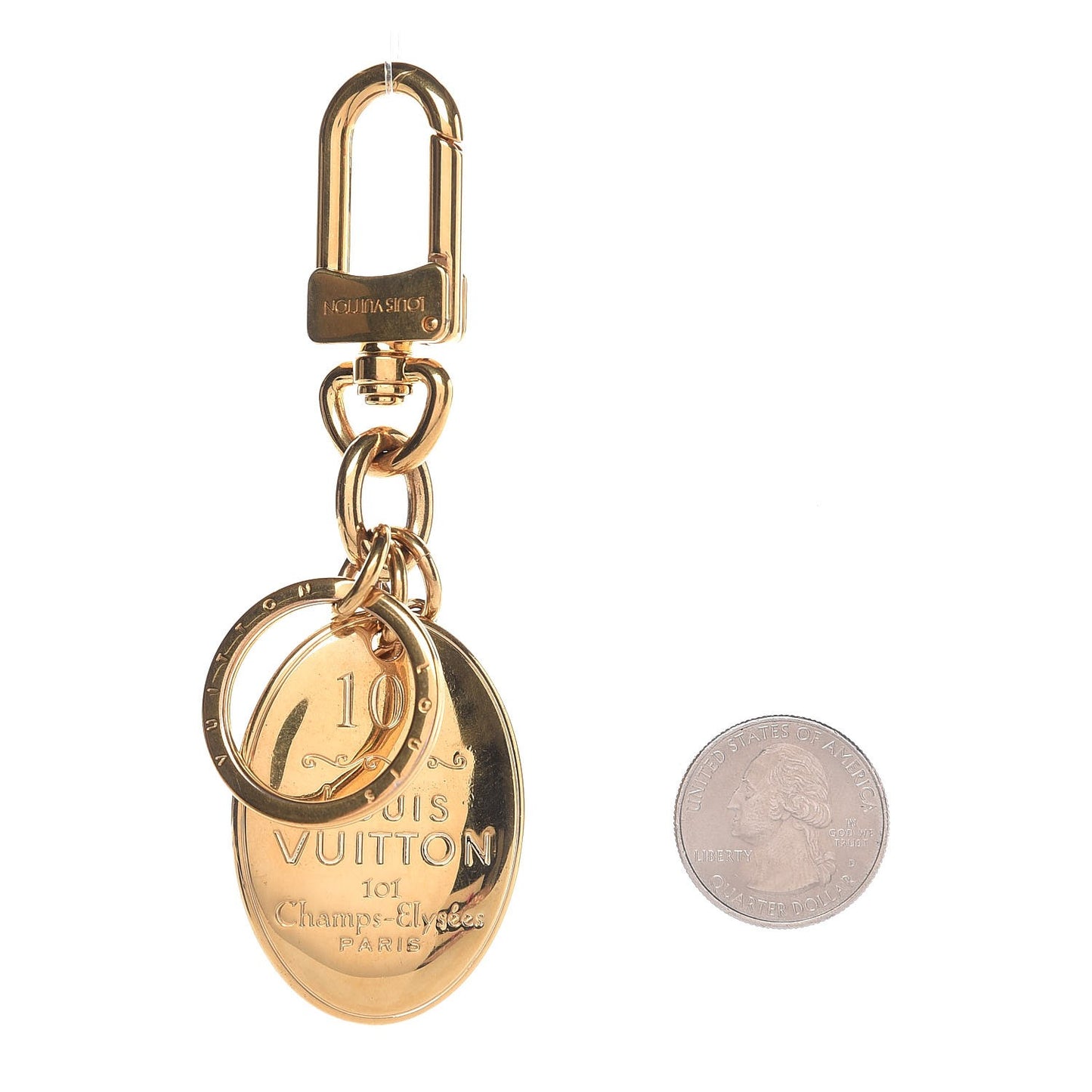 101 Champs Elysees Maizeon Key Charm Gold