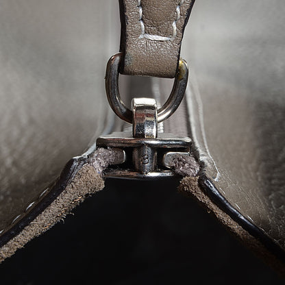 Celine Drummed Calfskin Mini Luggage Souris 8 of 8