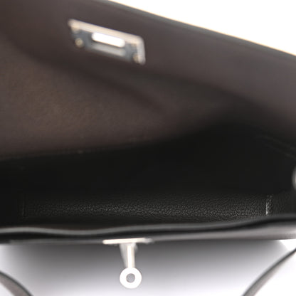 Hermes Taurillon Maurice Kelly Depeches 25 Pouch Ebene 5 of 8