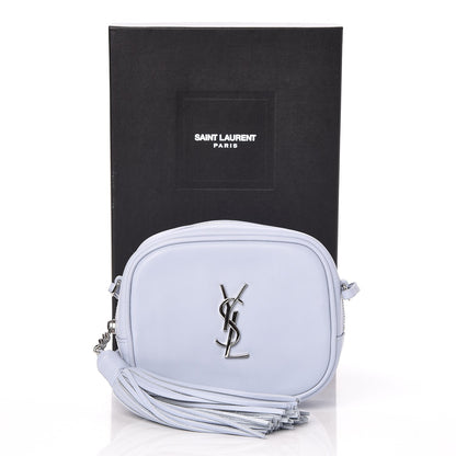 Saint Laurent Nappa Monogram Blogger Bag Sky Blue 8 of 8