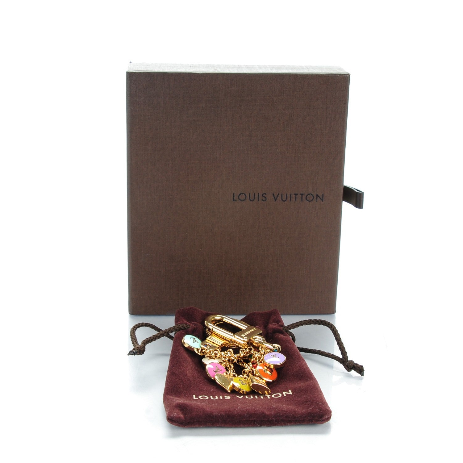 Louis Vuitton Pastilles Key Chain Bag Charm Multicolor 4 of 4