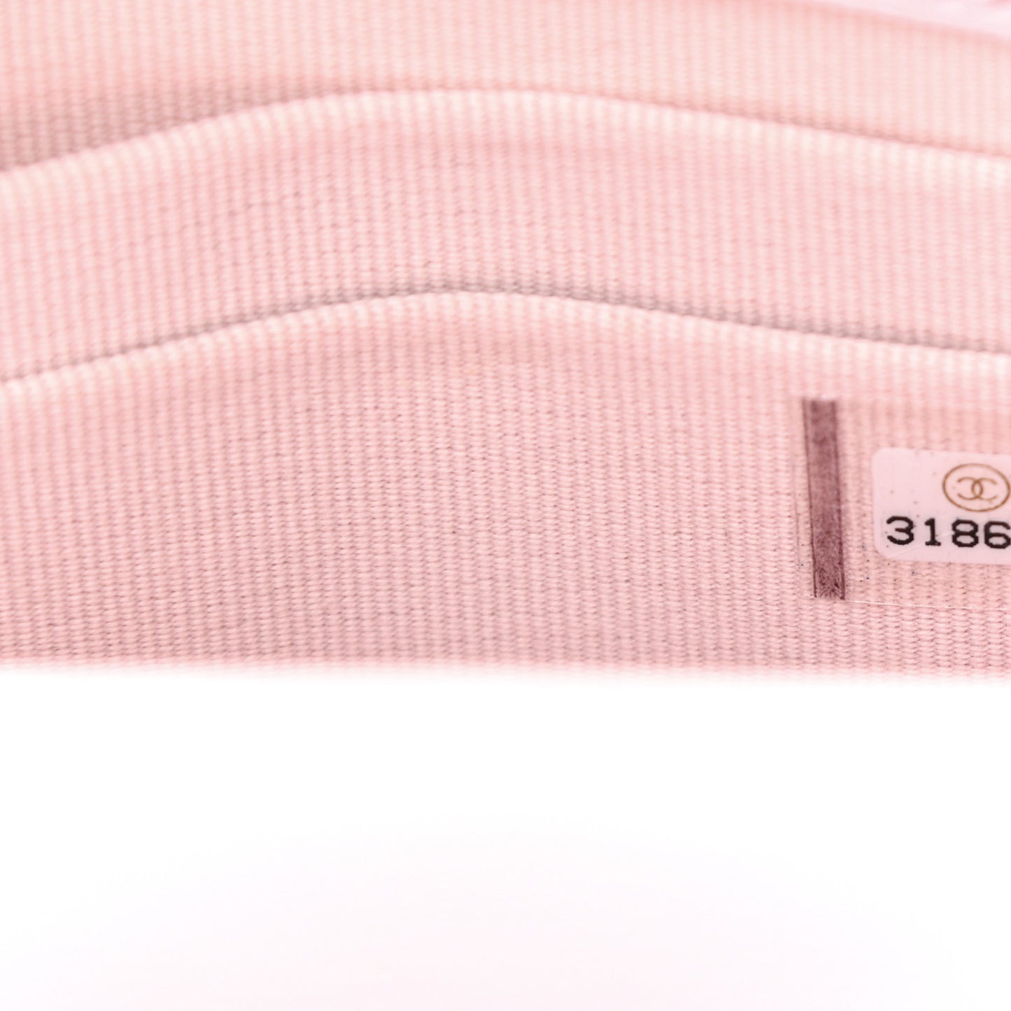 Lambskin Quilted Top Handle Clutch With Chain Light Pink